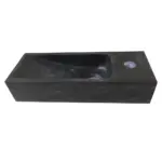 Wiesbaden Raw fontein rechts 38x14x8 cm hardsteen gezoet