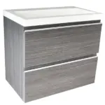 Wiesbaden Shall onderkast 60 x 36 cm houtnerf grijs