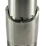 Wiesbaden luxe thermostaatknop M-30 geborsteld staal