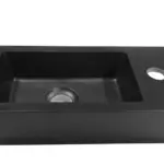 Wiesbaden Rhea S mini fontein rechts 36,5 x 18 x 9 cm quartz