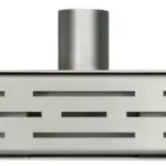 Wiesbaden 3e generatie douchegoot met rooster 90 x 7 cm RVS