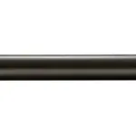 Wiesbaden UniMatch sifon verlengbuis 20 cm met kraag gunmetal
