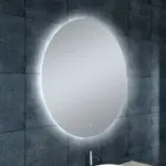 Wiesbaden Soul spiegel rond met LED, dimbaar en spiegelverwarming 100 cm