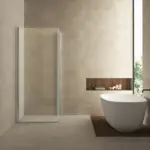 Wiesbaden Salone cabine met 2 draaideuren 1000 x 1000 x 2000 x 8 mm nano helder
