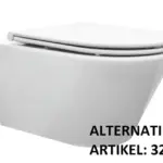 Wiesbaden Vesta wandcloset rimless met Flatline toiletzitting softclose en quick