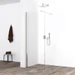 Wiesbaden Eco inloopdouche 700 x 2000 x 8 mm nano helder glas/chroom