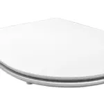 Wiesbaden Flatline toiletzitting softclose en quick release mat wit