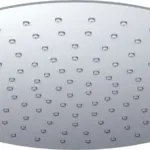Wiesbaden Ufo hoofddouche rond 30 cm chroom