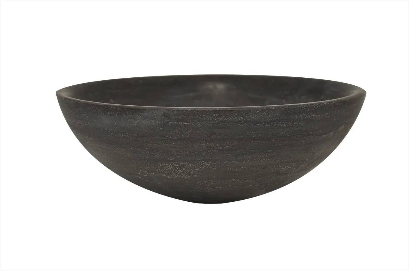 Wiesbaden Raw waskom rond 40x14 cm hardsteen gezoet - Afbeelding 2