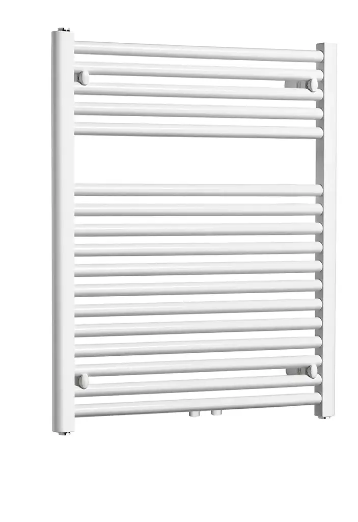 Wiesbaden Elara handdoekradiator met middenonder aansluiting