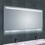 Wiesbaden Ambi one spiegel rechthoek met LED, dimbaar en spiegelverwarming 140 x