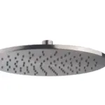 Wiesbaden UniMatch hoofddouche rond 25 x 0,8 cm geborsteld staal PVD