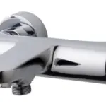 Wiesbaden Caral thermostatische badmengkraan chroom