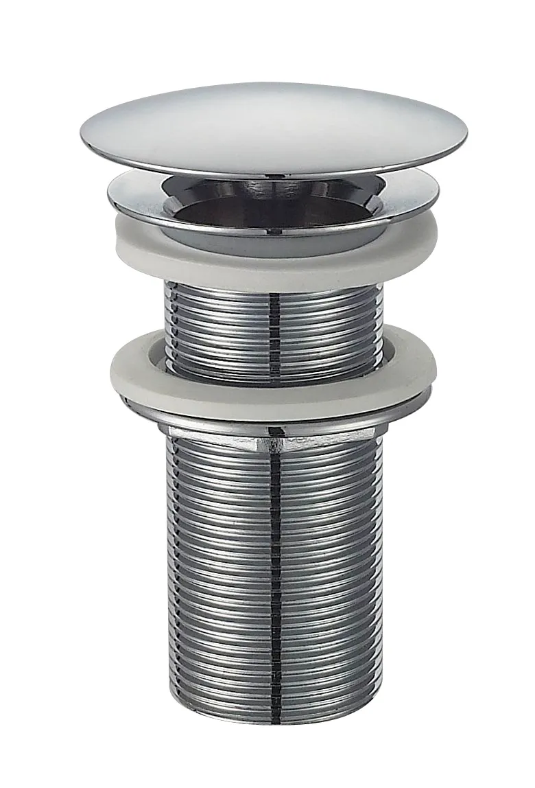 Wiesbaden UniMatch open afvoerplug verlengd 5/4" chroom