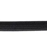 Wiesbaden Flexibele aansluitslang nylon 1/2" x 3/8" 30 cm mat zwart