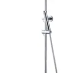 Wiesbaden Caral thermostatische regendoucheset opbouw chroom