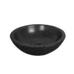 Wiesbaden Raw waskom rond 40x12 cm hardsteen gezoet