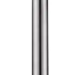 Wiesbaden 304 douchearm met plafondbevestiging rond 20 cm geborsteld RVS