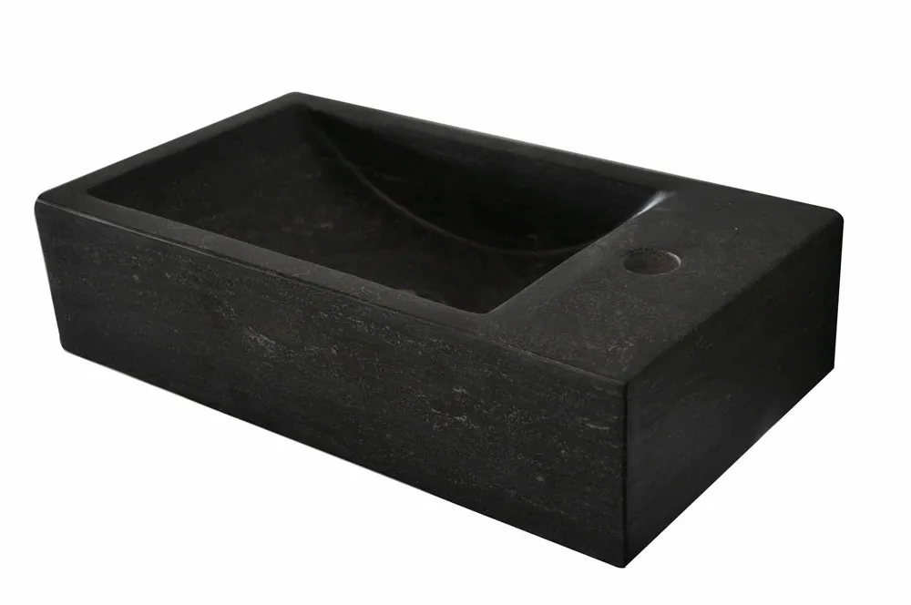Wiesbaden Raw fontein rechts 40x22x10 cm hardsteen gezoet - Afbeelding 5