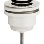 Wiesbaden UniMatch clickwaste afvoerplug 5/4" mat wit