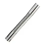 Wiesbaden chroom muurbuis recht buigbaar 32mm