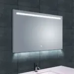 Wiesbaden Ambi one spiegel rechthoek met LED, dimbaar en spiegelverwarming 100 x