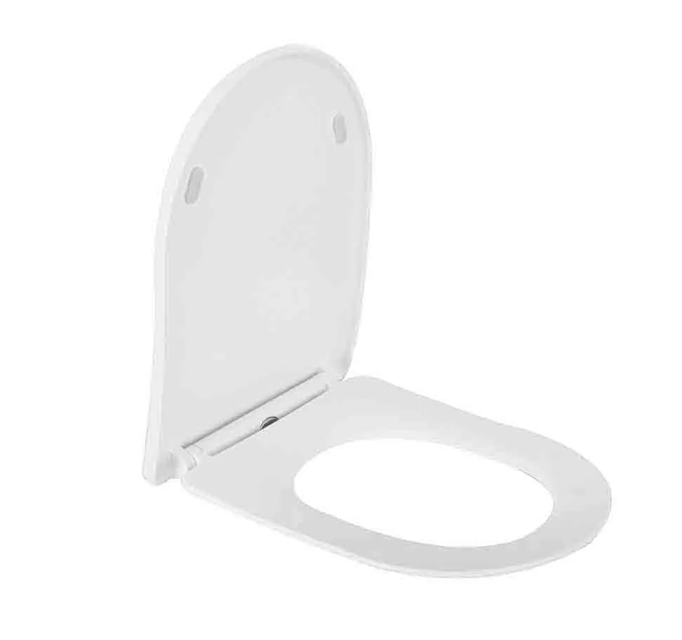 Wiesbaden Shade slim toiletzitting softclose en quick release glans wit - Afbeelding 4