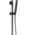 Wiesbaden Caral thermostatische regendoucheset opbouw gunmetal PVD