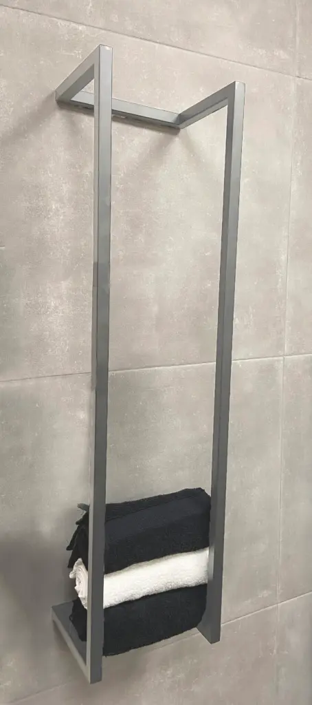 Wiesbaden Loft handdoekrek 95 x 25 x 20 cm RVS