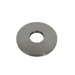 Wiesbaden Caral rozet uitloop eenhendel wastafelkraan 75 mm gunmetal PVD