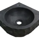 Wiesbaden Raw hoekfontein hamerslag 30x30x10 cm hardsteen gezoet