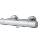 Wiesbaden Caral thermostaatkraan voor thermostatische regendoucheset opbouw chro