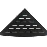 Wiesbaden InWall hoekplanchet 29 x 29 cm mat zwart