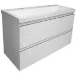 Wiesbaden Shall onderkast 100 x 36 cm glans wit