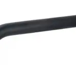 Wiesbaden Caral baduitloop rond 25 cm 1/2'' mat zwart