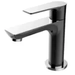 Wiesbaden Casma fonteinkraan 1/2'' zwart/chroom