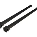 Wiesbaden Slim set stabilisatiestangen 120 cm voor vrijstaande inloopdouches mat