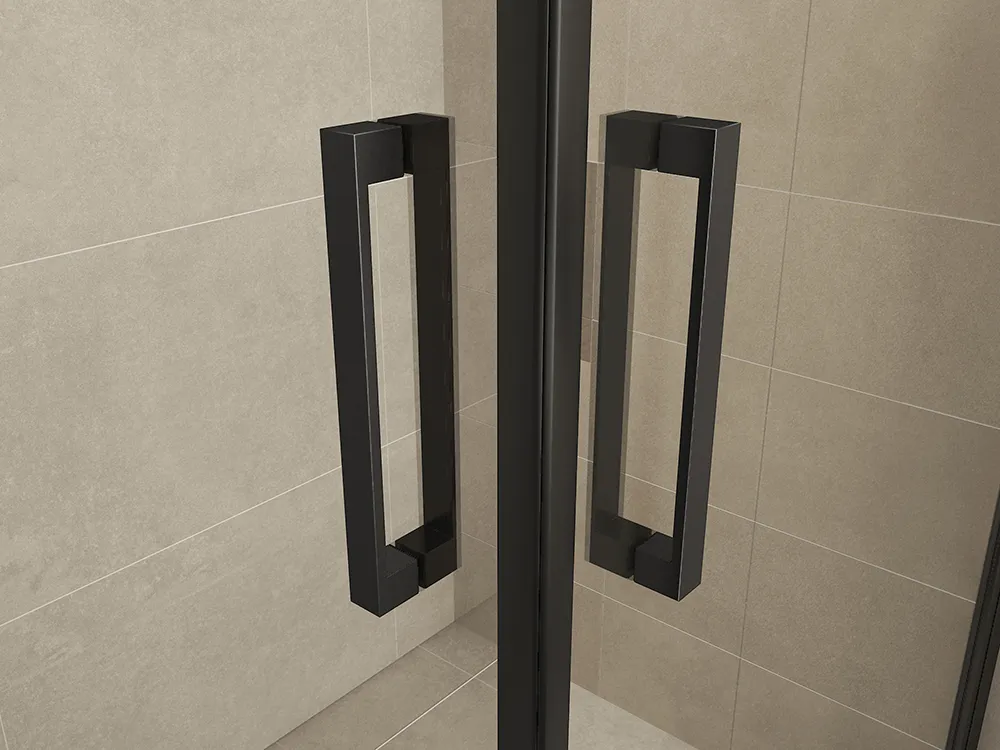 Wiesbaden Salone cabine met 2 draaideuren 900 x 900 x 2000 x 8 mm nano helder gl - Afbeelding 3