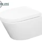 Wiesbaden Vesta wandcloset rimless met Vesta toiletzitting softclose en quick re