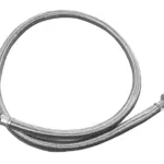 Wiesbaden Caral flexibele slang M15 x 1/2'' voor badrand handdoucheset