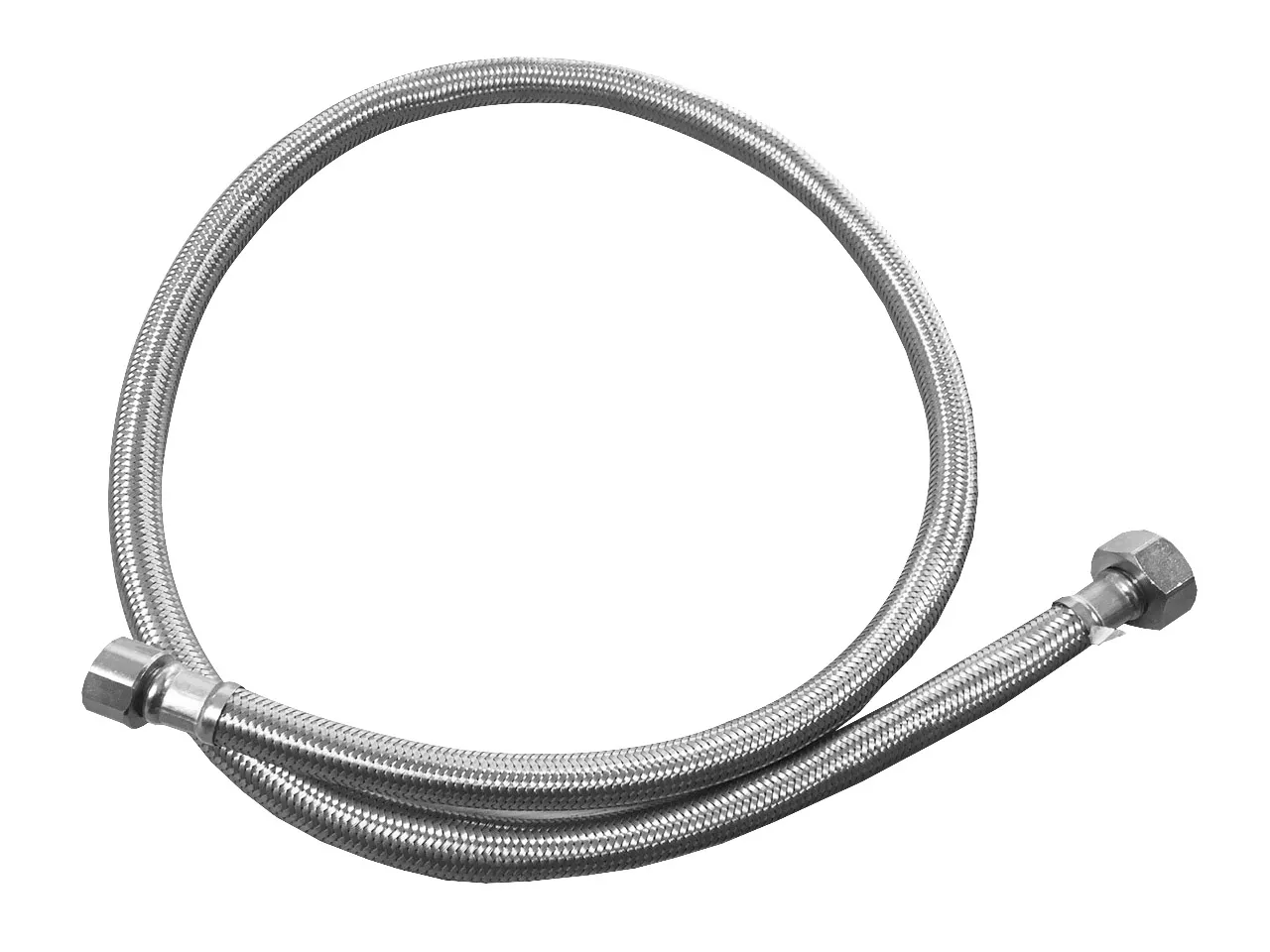 Wiesbaden Caral flexibele slang M15 x 1/2'' voor badrand handdoucheset