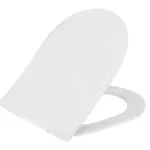Wiesbaden Shade slim toiletzitting softclose en quick release glans wit