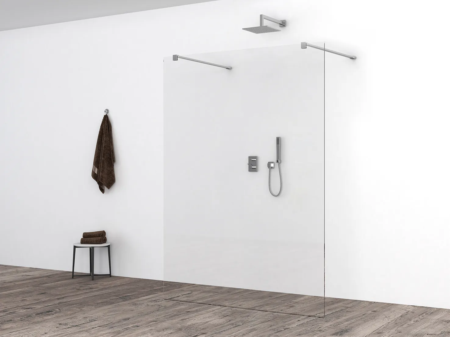 Wiesbaden Slim glasplaat 1600 x 2000 x 8 mm nano helder glas