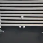 Wiesbaden Luxe radiator aansluitset recht chroom