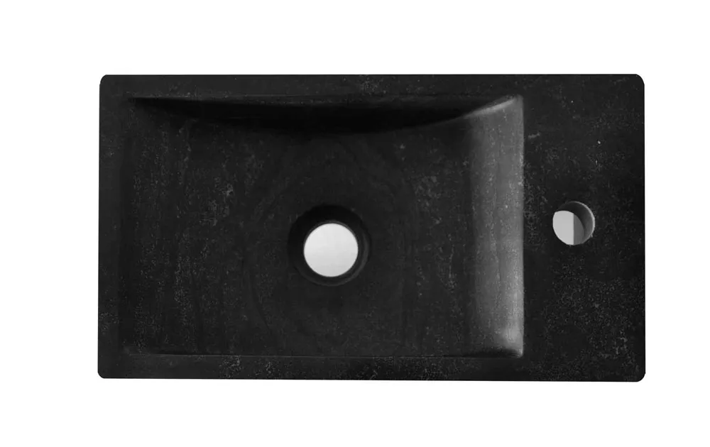 Wiesbaden Raw fontein rechts 40x22x10 cm hardsteen gezoet - Afbeelding 4