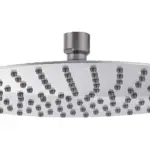 Wiesbaden 304 hoofddouche rond 25 cm geborsteld RVS
