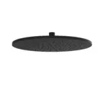Wiesbaden UniMatch hoofddouche rond 30 x 0,8 cm mat zwart